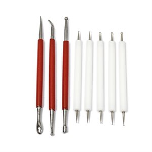 Red & White Sculpting Set