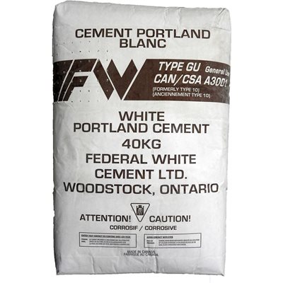 White Portland Cement Type GU
